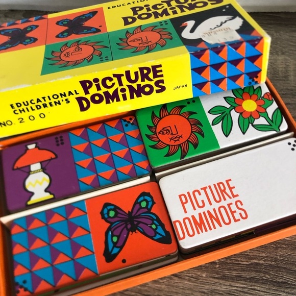 Vtg Picture Dominos and Number Puzzle Sets - Picture 5 of 9